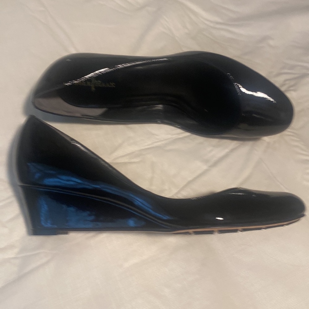 Cole Haan NikeAir - Black Patent Wedge Pumps - Never Worn. Size 9